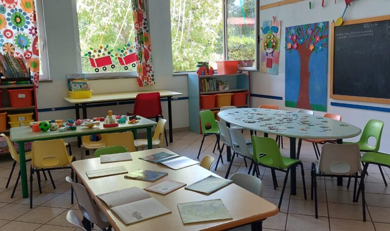 AULA LABORATORIO 3 AULA LUMINOSA CON OPPORTUNITà DI GIOCO DIFFERENZIATE